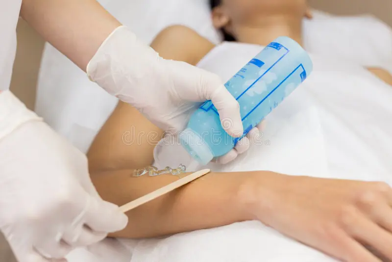 Cooling Gel Application